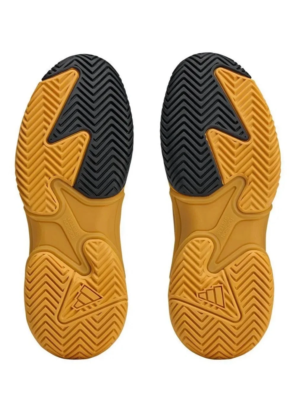 Women's Y-3 Barricade 13 Tennis Shoes Collegiate Gold and Black
